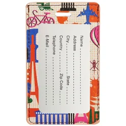 GoGreen Power Travergo World Attractions Luggage Tag, Multicolor (TR1274)