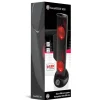 GOgroove SonaVERSE Clip-on USB-A Stereo Speaker with LEDs, Red (GGSVUSB200RDWS)