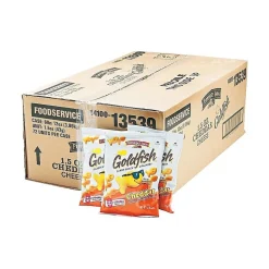 Goldfish Cheddar Crackers, 1.5 oz., 72 Packs/Box (CAM13539)