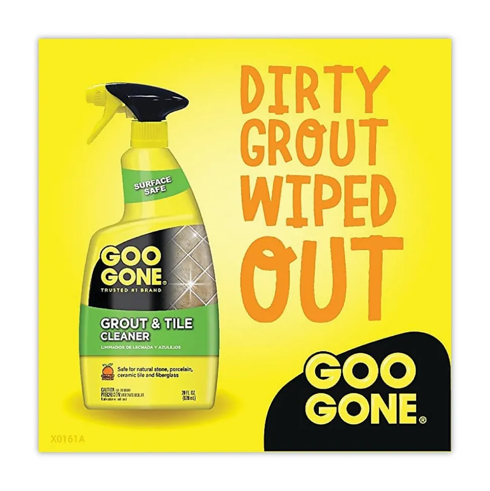 Goo Gone Grout and Tile Cleaner, Citrus Scent, 28 oz (WMN2054AEA)