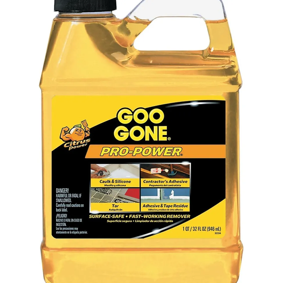 Goo Gone Pro Power Adhesive Remover, Citrus Scent, 32 oz. (WMN2112)