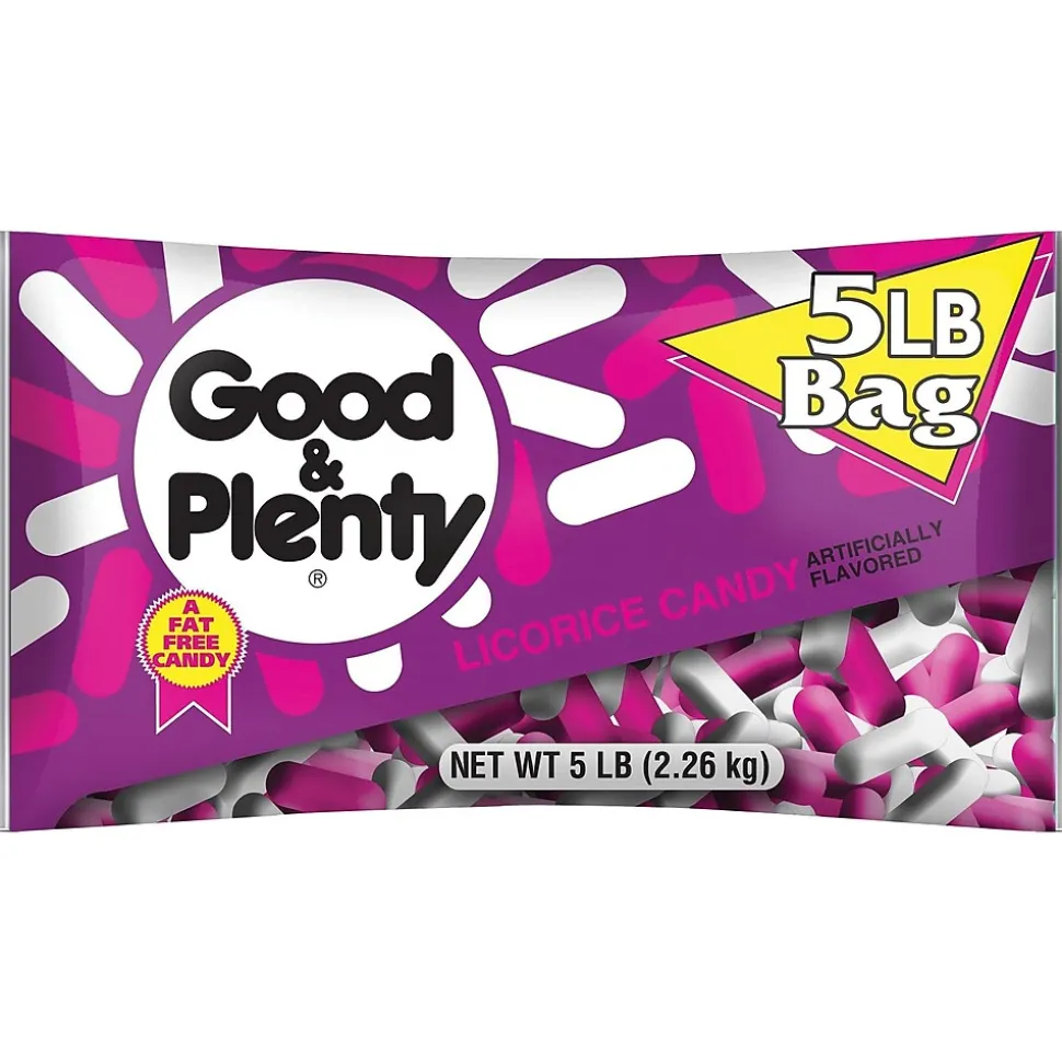 Good & Plenty Classic black licorice, (246-00004)