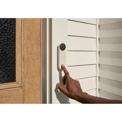 Google Nest Battery-Powered Video Doorbell, Ash Gray (6315043)