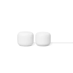 Google Nest 2nd Gen AC Dual Band WiFi Router and Extender, Snow (GA00822-US)