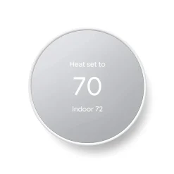 Google Nest WiFi Smart Thermostat, Snow White (5951743)