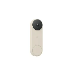 Google Nest Wired Smart Video Doorbell Security Camera, Beige (6747378)