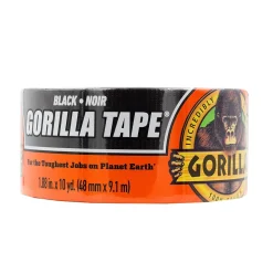 Gorilla Duct Tape, 1.88" x 10 yds., Black (105462)