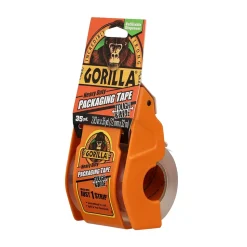 Gorilla Heavy Duty Tough & Wide Packaging Tape with Dispenser, 2.88" x 35 yds., Clear (6045002)