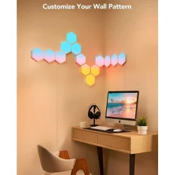 Govee Glide Hexa Multicolor LED Light Panels (B6061A02)