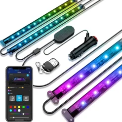 Govee RGBIC Multicolor LED Interior Car Lights (H6119AA1)
