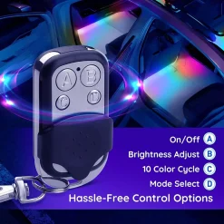 Govee RGBIC Multicolor LED Interior Car Lights (H6119AA1)