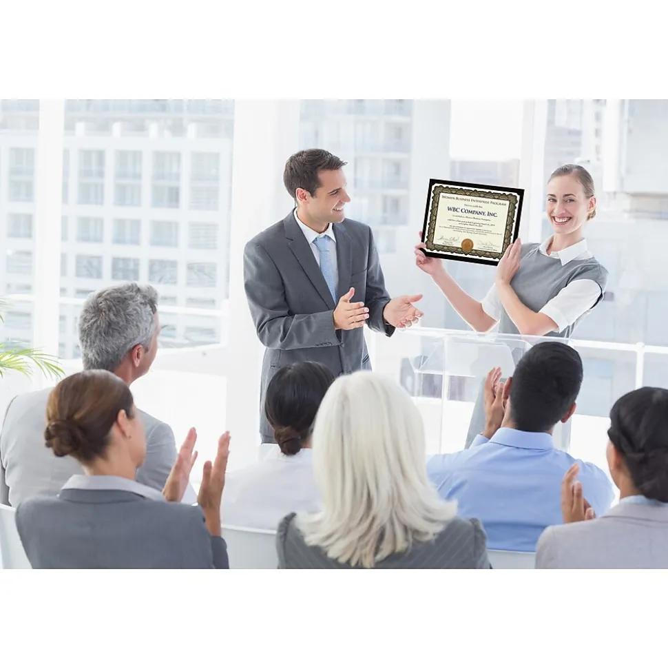 Great Papers Cambridge Certificates, 8.5" x 11", Beige/Gold, 10/Pack (2020004)