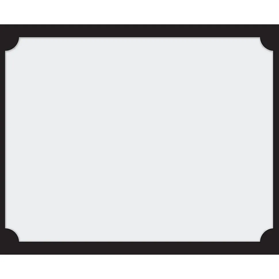 Great Papers Certificate Certificate Holders, 9.38" x 12", Black, 10/Pack (2019013)