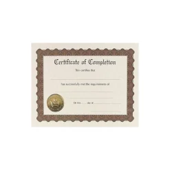 Great Papers Certificates, 8.5" x 11", Gold, 18/Pack (20104236)