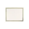Great Papers Channel Border Foil Certificates, 8.5" x 11", Beige/Gold, 15/Pack (963007)