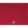 Great Papers Classic Crest Certificate Holders, 12" x 9.38", Red, 25/Pack (903031PK5)