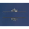 Great Papers Embossed Foil Certificate Holders, 8.5" x 11", Navy, 5/Pack (903119)