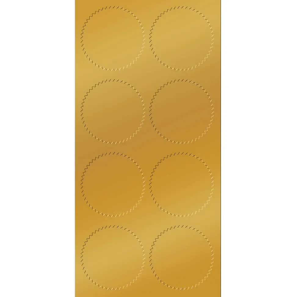 Great Papers! Gold Certificate Seal, 100/Pack (901200PK2)