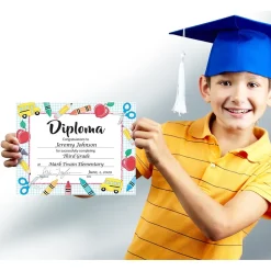Great Papers Grade School Diploma Graduation Certificates, 8.5