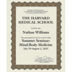 Great Papers Matte Certificates, 8.5" x 11", Beige/Gold, 100/Pack (934000)