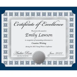 Great Papers Silver Scholar Certificates, 8.5