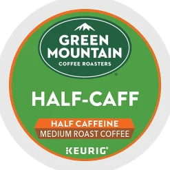 Green Mountain Coffee Roasters Half-Caff Coffee Keurig® K-Cup® Pods, Medium Roast, 48/Box (357446)