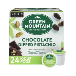 Green Mountain Coffee Roasters Chocolate Dipped Pistachio Coffee Keurig® K-Cup® Pods, 24/Box (5000378228)