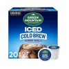 Green Mountain Coffee Roasters Iced Cold Brew Almond Vanilla Iced Coffee Keurig® K-Cup® Pods, Light Roast, 20/Box (5000372045)