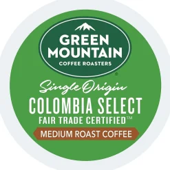 Green Mountain Colombia Select Coffee Keurig® K-Cup® Pods, Medium Roast, 96/Carton (6003)