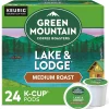 Green Mountain Lake & Lodge Coffee, Medium Roast, 0.31 oz. Keurig® K-Cup® Pods, 24/Box (6523)