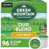 Green Mountain Our Blend Coffee, Light Roast, 0.33 oz. Keurig® K-Cup® Pods, 96/Carton (GMT6570CT)