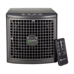 GreenTech Environmental pureAir HEPA Console Air Purifier, Black (1X5535)