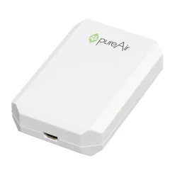 GreenTech Environmental pureAir Solo Ionic Wearable Air Purifier, White (1X4925)