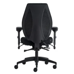 Gry Mattr + ergoCentric airCentric3 Task Chair, Standard Seat, Black (AIR3ST)
