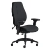 Gry Mattr + ergoCentric airCentric3 Task Chair, Small Seat, Black (AIR3STSM)