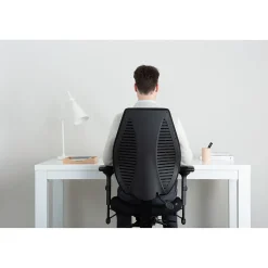 Gry Mattr + ergoCentric airCentric3 Task Chair, Small Seat, Black (AIR3STSM)