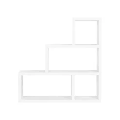 Gry Mattr Parsons 44"H 3-Shelf Cube Organizer, White (GMCC-00844)