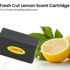 halo Stainless Steel Rectangular Sensor Trash Can with AbsorbX Odor Control System and Fragrance, White, 4 Gal. (SC04SW)