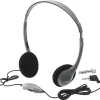 Hamilton Buhl Stereo Headphones, Gray (HA2V)