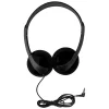 HamiltonBuhl Personal Economical Headphones Stereo, Black (PER/100)