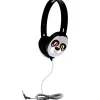 HamiltonBuhl Primo Series Stereo Headphone, Panda Face, Black/White (HECPRM100P)