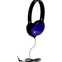 HamiltonBuhl Primo Stereo Headphones, Blue, 2/Pack (HECPRM100-2)