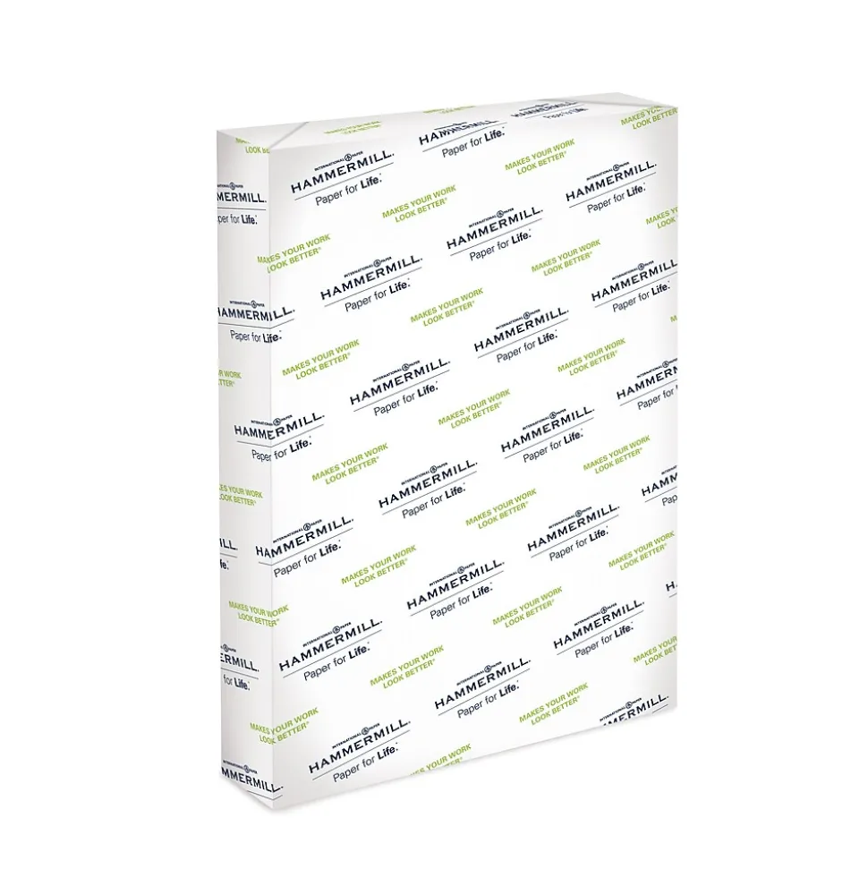 Hammermill 60 lb. Paper, 12" x 18", White (12004-0)
