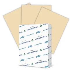 Hammermill 30% Recycled Fore MP Colors 8.5" x 11" Multipurpose Paper, 20 lbs., Tan, 500/Ream (102863)