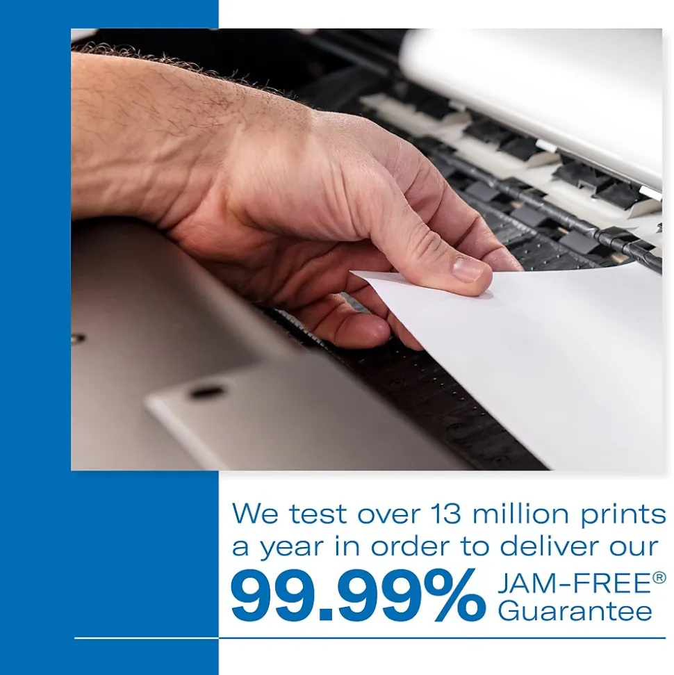 Hammermill Great White 30% Recycled 8.5" x 11" Copy Paper, 20 lbs., 92 Brightness, 500 Sheets/Ream (86700)