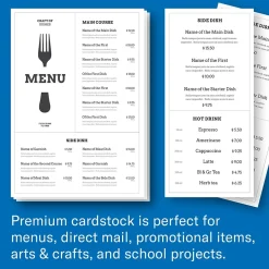 Hammermill Premium 110 lb. Cardstock Paper, 8.5