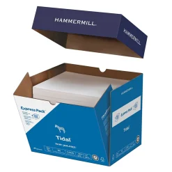 Hammermill Tidal Express Pack 8.5" x 11" Copy Paper, 20 lbs., 92 Brightness, 2500 Sheets/Carton (163120)