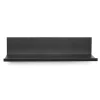 Hangman No-Stud Floating Shelf, 12-In., Black Powder Coat (L-12-B)