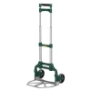 Harper Folding Aluminum Hand Truck with Telescoping Handle and 5" Rubber Wheels, 175 Lb. capacity (HMC5T-S)