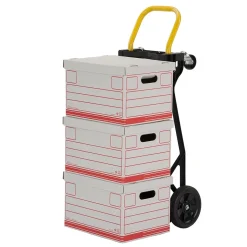 Harper Lightweight Glass Filled Nylon Plastic Convertible Hand Truck and Dolly, 400 lb. Capacity (PJDY2223A)